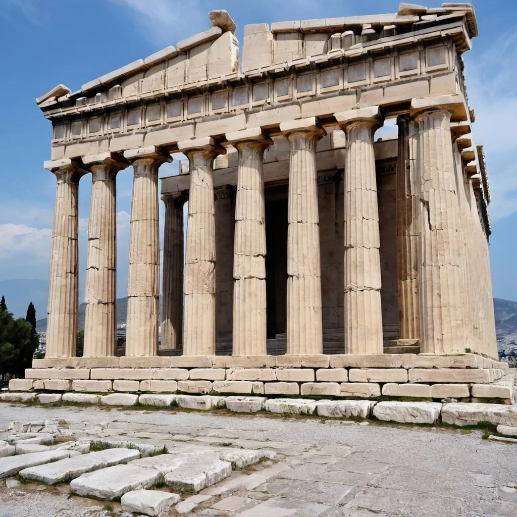 Prompt: parthenonas greece