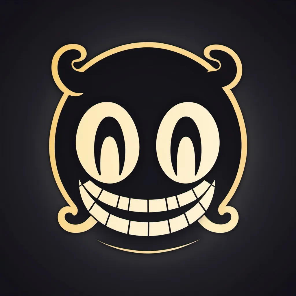 Prompt: creame un logo que sea la imagen de bendy con la de discord