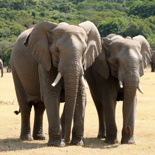 Prompt: elephants 



