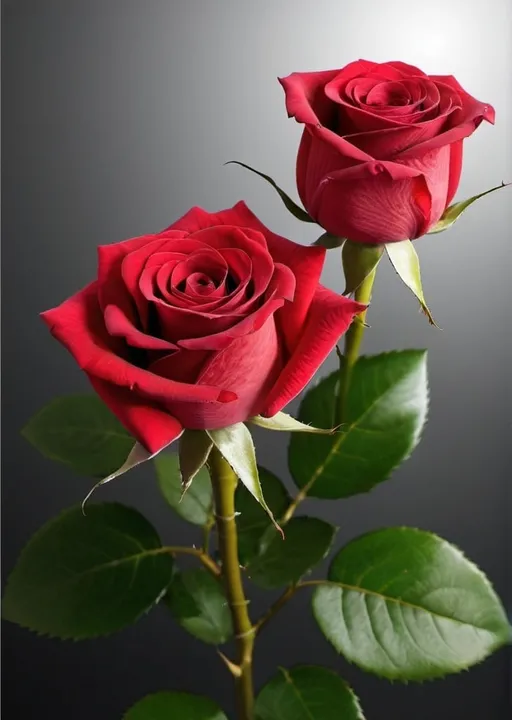 Prompt: Create a picture of red rose 