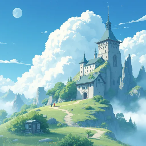 Prompt: Transform this image into Ghibli art 