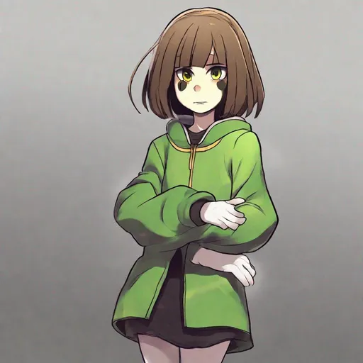 Prompt: Chara from Undertale 