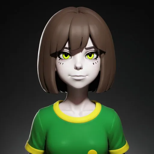 Prompt: Chara from Undertale 