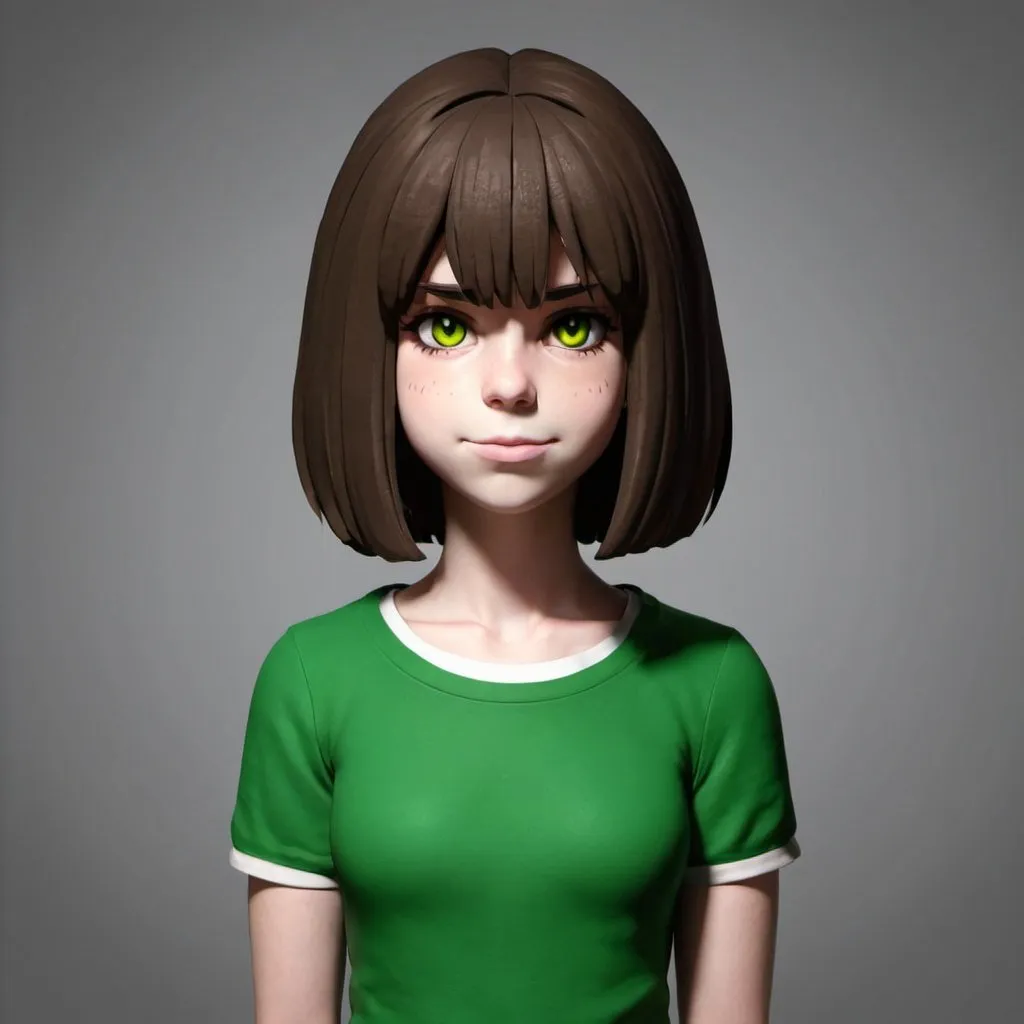 Prompt: Chara from Undertale
