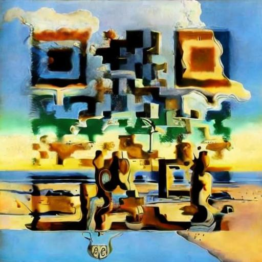 Prompt: painting by Salvador Dali