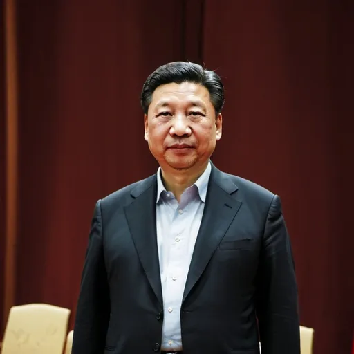 Prompt: A picture about Xijinping