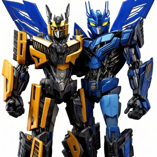 Prompt: Transformers bumblebee x cybercat 