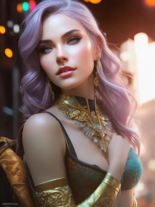 Prompt: real looking female skin for photorealistic image, cyberpunk, closeup, d & d, fantasy, intricate, elegant, highly detailed, digital painting, artstation, concept art, matte, sharp focus, illustration, art in the style of artgerm and greg rutkowski and alphonse mucha