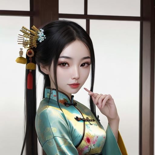 Prompt: Beauty chinese girl