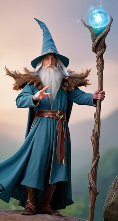 Prompt: Mythical wizard realistic cosplay 
