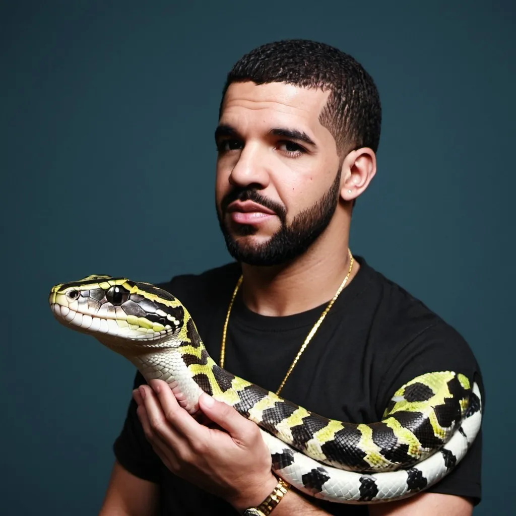 Prompt: drake snake