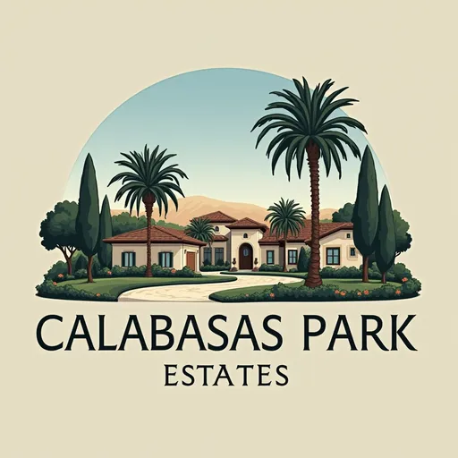 Prompt: Logo for a gated community in Calabasas named Calabasas Park Estates
