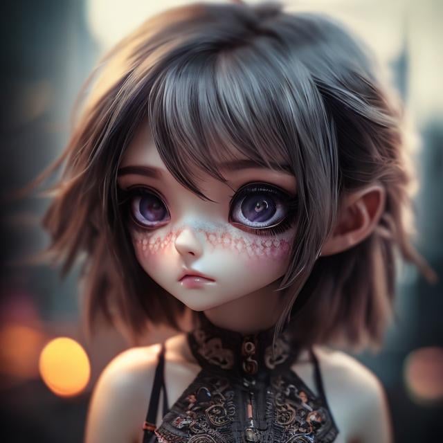 Prompt: "Chibi girl" intricate details, HDR, beautifully shot, hyperrealistic, sharp focus, 64 megapixels, perfect composition, high contrast, cinematic, atmospheric, moody