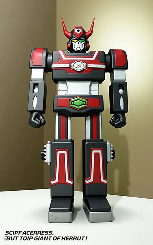 Prompt: super sentai Bioman super  giant robot