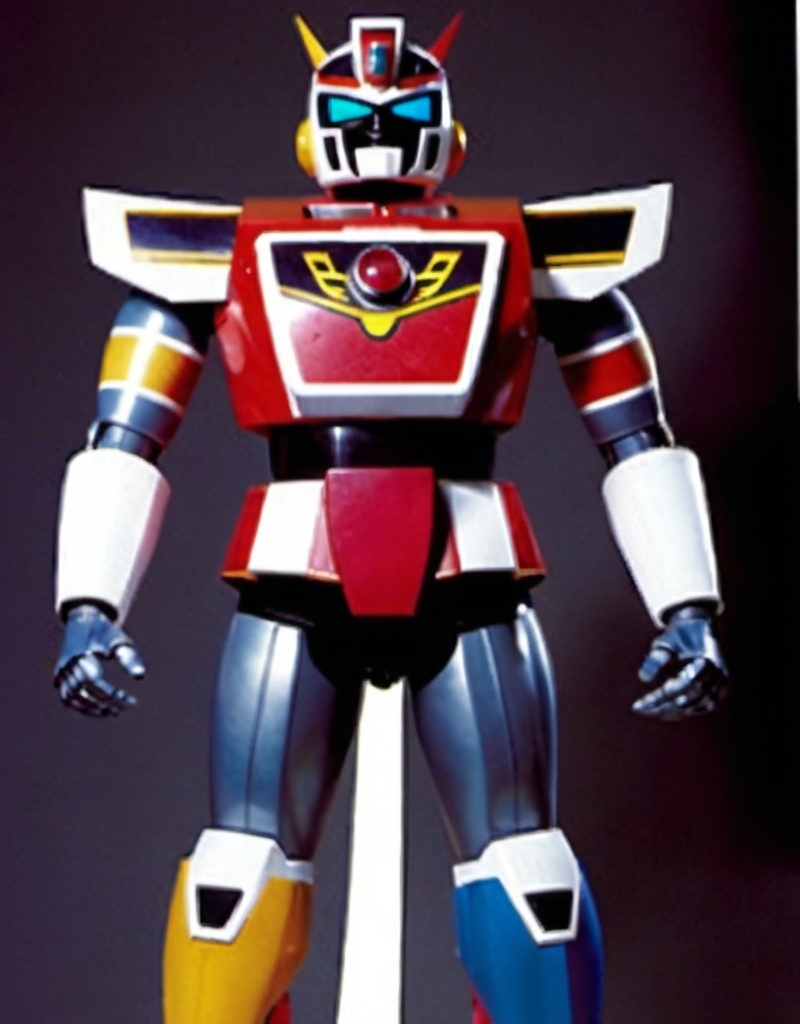 Prompt: super sentai Bioman super  giant robot