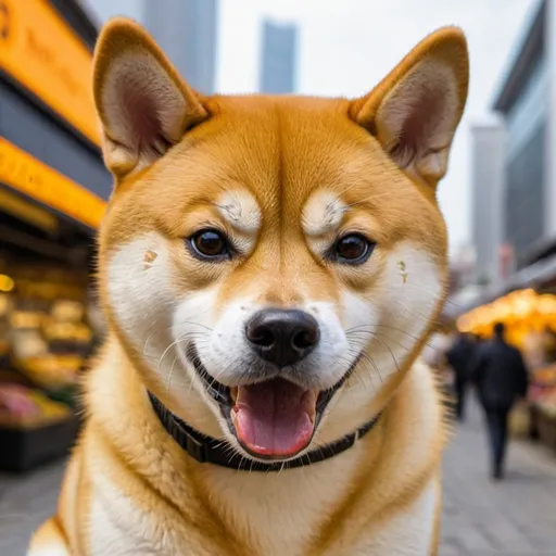 Prompt: create image of Market Watch: Shiba Inu (SHIB) Explodes 15% Daily, Bitcoin (BTC) Maintains $68K