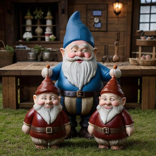 Prompt: Daytime show The Gnome Show invites popular 90s tv show host Sir Brownlog Puddlebum of Gnomes Homes Under the Bargain Hunt Hammer fame into the studio to discuss his upcoming new series to be aired on The Gnome Channel.