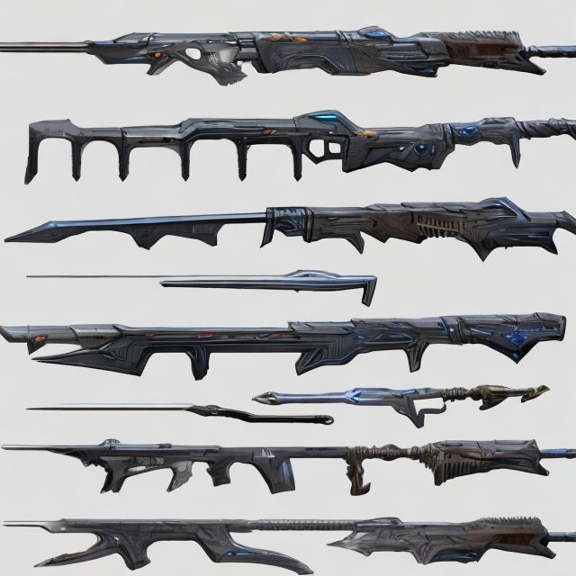 Prompt: 
weapons concept art future
