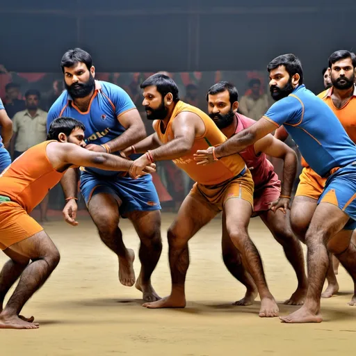 Prompt: kabaddi
