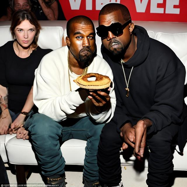 Prompt: kanye loves pie more than his career