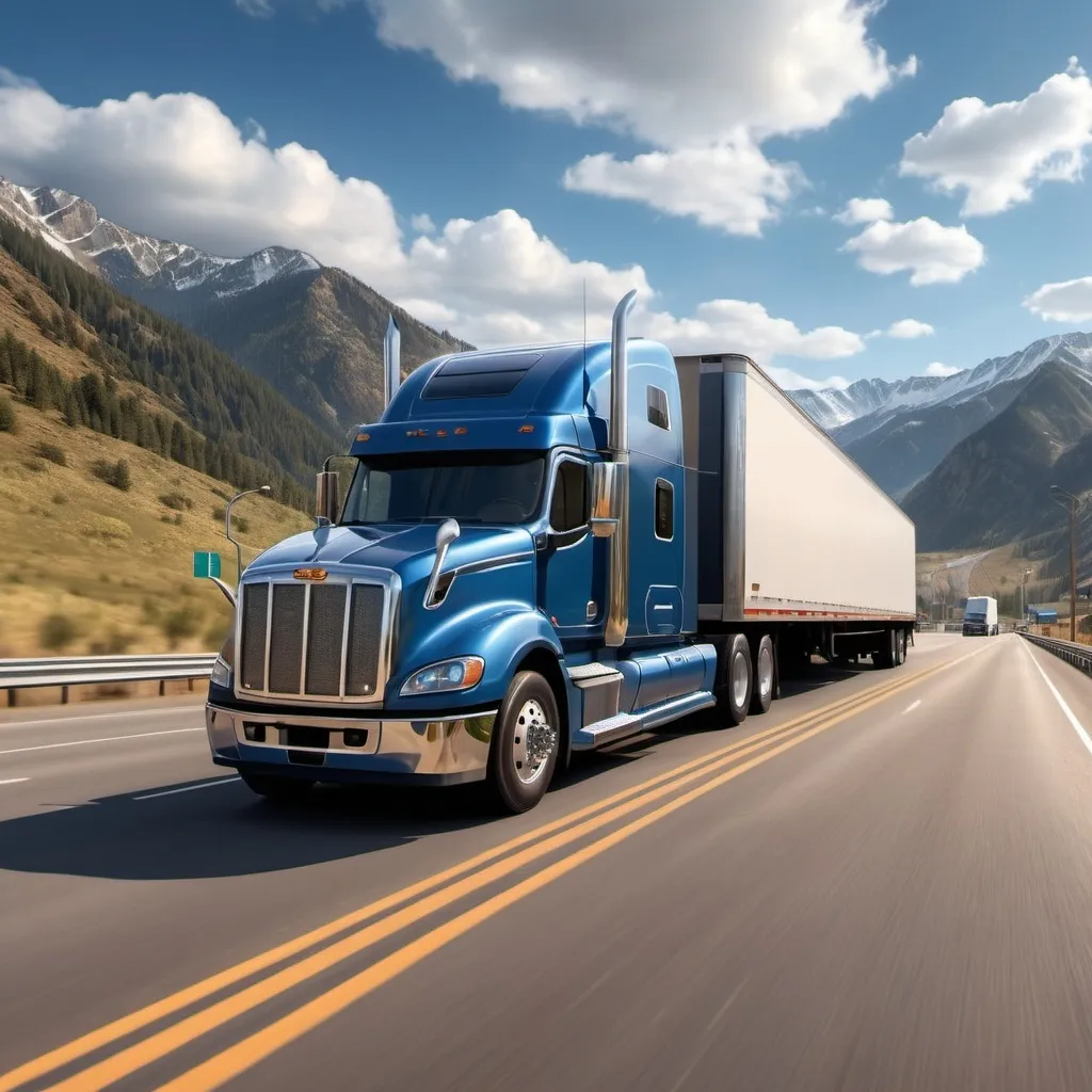 Prompt: can you make me a realistic trucking picture? like for a support portal? i really need it to be around 1900x500