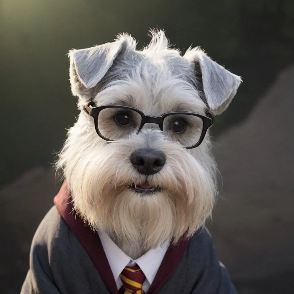 Prompt: Harry Potter schnauzer