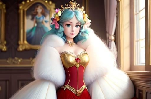 Prompt: Disney Pixar, exquisite new character, cute femenine woman mermaid, highly detailed, fluffy, intricate details, beautiful big eyes, maximum cuteness, lovely, adorable, beautiful, flawless, masterpiece, soft dramatic moody lighting, radiant love aura, ultra high quality octane render, hypermaximalist, trending on artstation, Anna Dittmann, Tom Blackwell