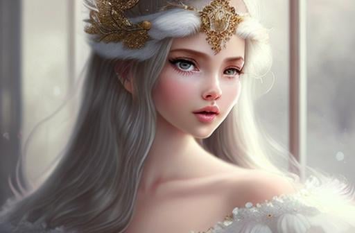 Prompt: exquisite new character, cute femenine woman, highly detailed, fluffy, intricate details, beautiful big eyes, maximum cuteness, lovely, adorable, beautiful, flawless, masterpiece, soft dramatic moody lighting, radiant love aura, ultra high quality octane render, hypermaximalist, trending on artstation, Anna Dittmann, Tom Blackwell