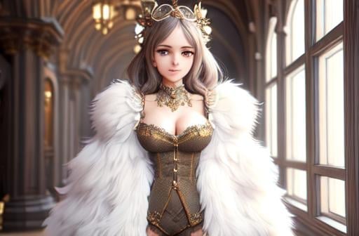Prompt: cute femenine woman pixie , highly detailed, fluffy, intricate details, beautiful big eyes, maximum cuteness, lovely, adorable, beautiful, flawless, masterpiece, soft dramatic moody lighting, radiant love aura, ultra high quality octane render, hypermaximalist. full tamaño