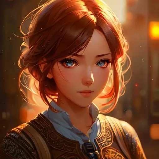 Prompt: full body of a {person}, smooth soft skin, big dreamy eyes, beautiful intricate colored hair, symmetrical, anime wide eyes, soft lighting, detailed face, by makoto shinkai, stanley artgerm lau, wlop, rossdraws, concept art, digital painting, looking into camera