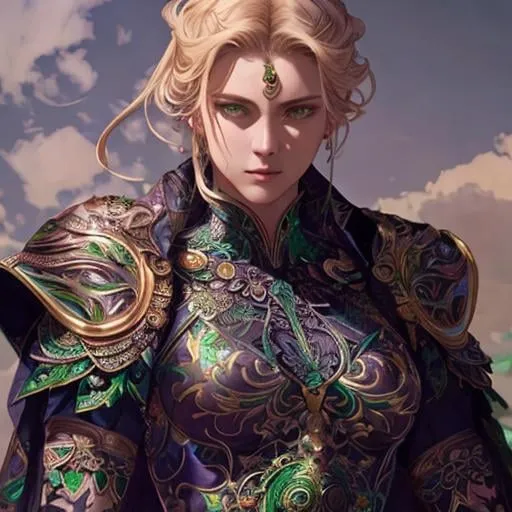 Prompt: Detailed eyes flawless eyes Gorgeous chartreuse greenest hair natural lime flair goddess, intricate, dramatic full body pose, magnificent, masterpiece, by minjae lee, by James jean, by WLOP, mucha, Waterhouse, by eve ventrue, by anna dittmann, by Alessio Albi, dynamic lighting, green, emeralds