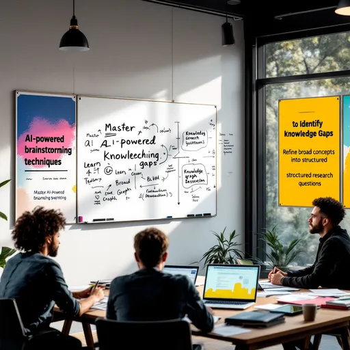 Prompt: Workshop Learning Objectives Master AI-powered brainstorming techniques to generate unique research ideas. ☑️ Learn how to identify knowledge gaps using ChatGPT. ☑️ Refine broad concepts into structured research questions. ☑️ Formulate well-defined, testable hypotheses. ☑️ Understand AI’s limitations in research ideation.