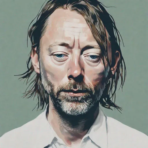 Prompt: Thom Yorke by Elsa Bleda