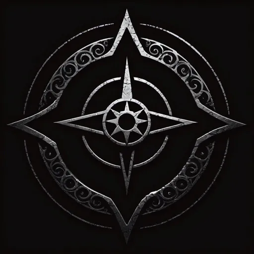 Prompt: Symbol representing darkness 