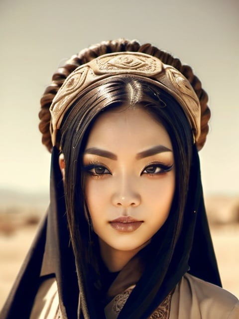 Prompt: Use my face Turn me into Ancient Siamese in sepia, vintage hairstyles, ancient clothes,  historic setting, sepia tones, vintage, traditional, intricate details, cultural, historic, warm lighting,2475 BA ,beautiful , detailed, sepia, vintage hairstyles, ancient clothes, detailed embroidery 