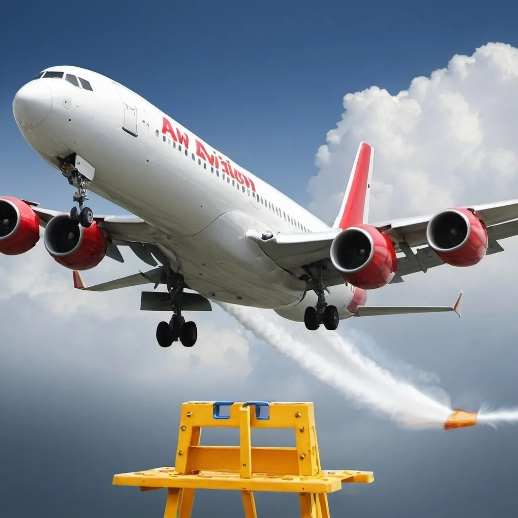 Prompt: Create pictures for aviation course website.the picture should be related to safety risk management.