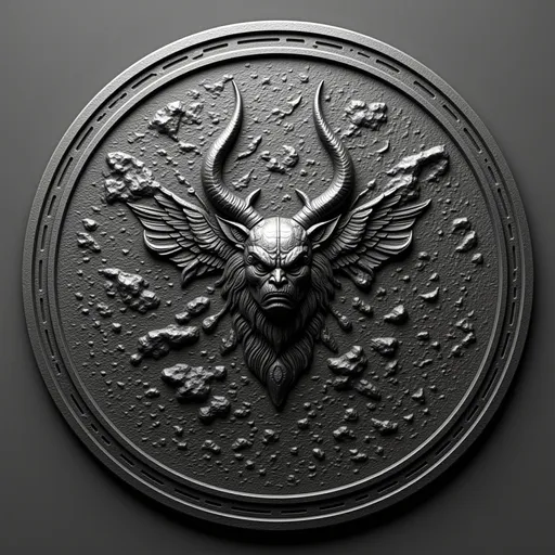 Prompt: world of warcraft horde symbol