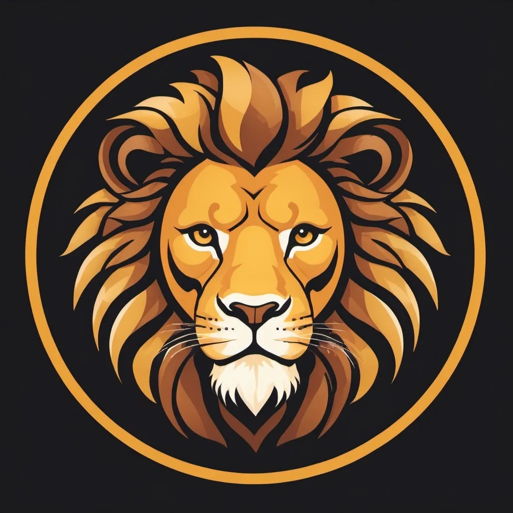 Prompt: The lion's round logo will be written on the site.  meta pro space and at the bottom of the site will be written BKNSTM this text will also be circled at the bottom to understand that everything was good