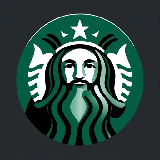 Prompt: Generate a starbucks style logo, showing a man wearing turban, with tag line: Software Engineer
