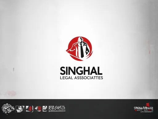 Prompt: Make a logo for " Singhal Legal Associates" which provides legal services like ITR, GST, etc so make a unique and attractive logo for this company