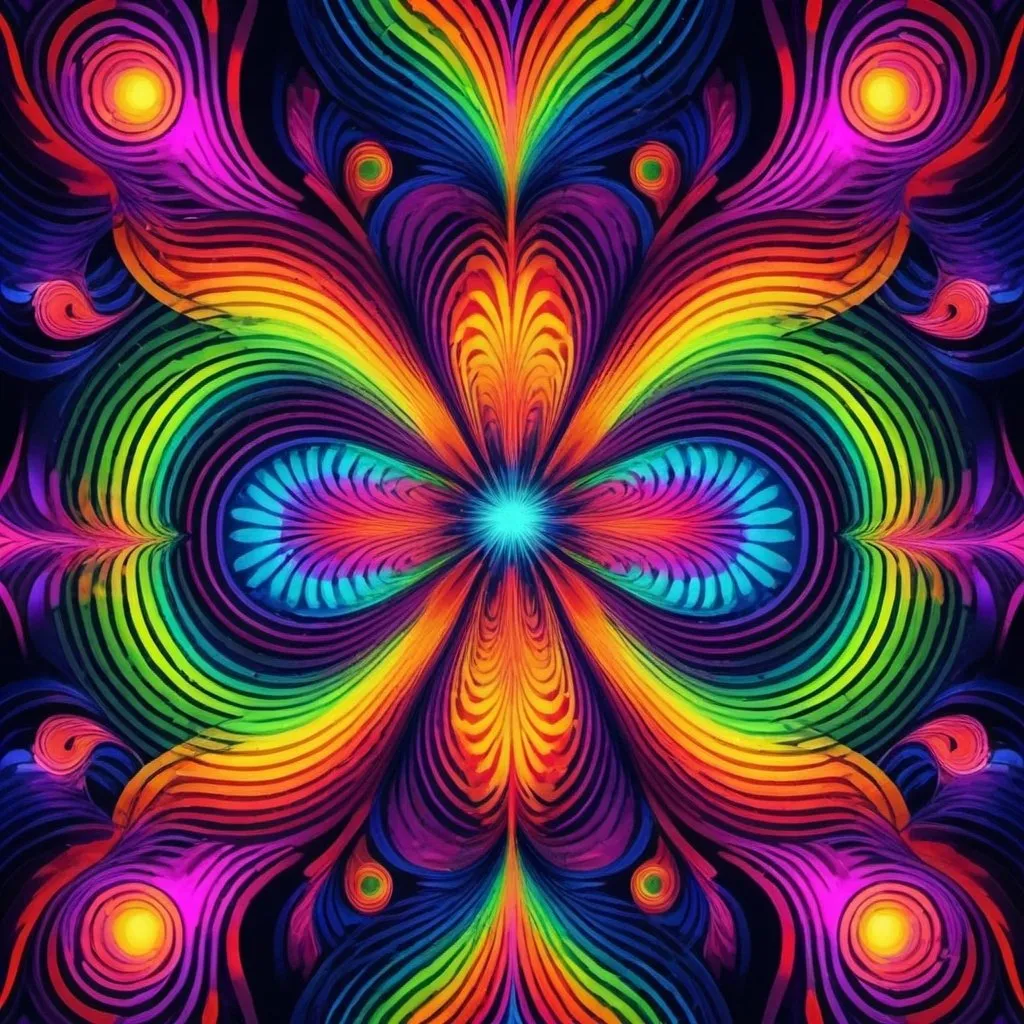 Prompt: trippy art pattern with bright vivid colors, high definition, high resolution, neon colors