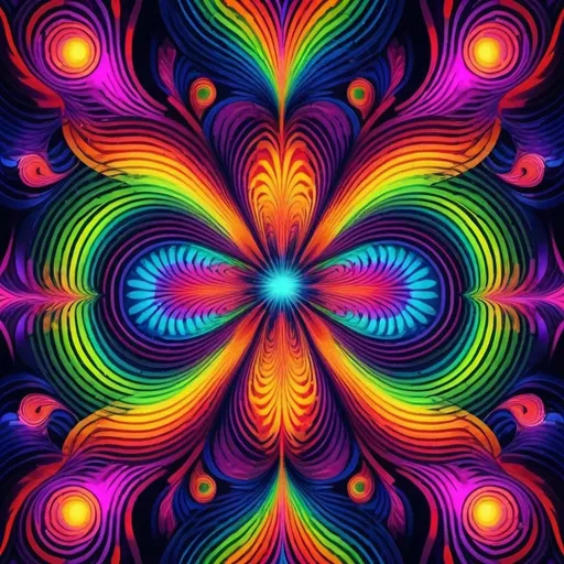 Prompt: trippy art pattern with bright vivid colors, high definition, high resolution, neon colors
