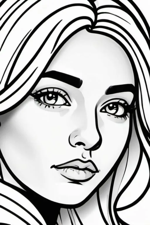 Prompt: magic filters, colouring page, line art, clean line art, clean outline, strong black outline, sketch style, drawing style, easy to colour, one line
