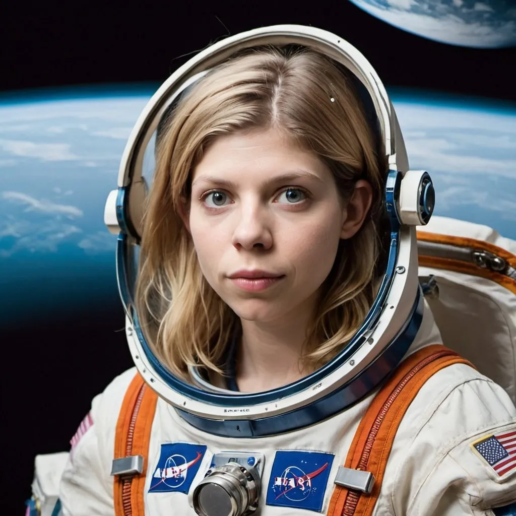 Prompt: Clémence Poésy As astronaut