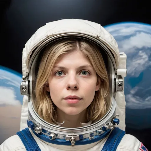 Prompt: Clémence Poésy As astronaut