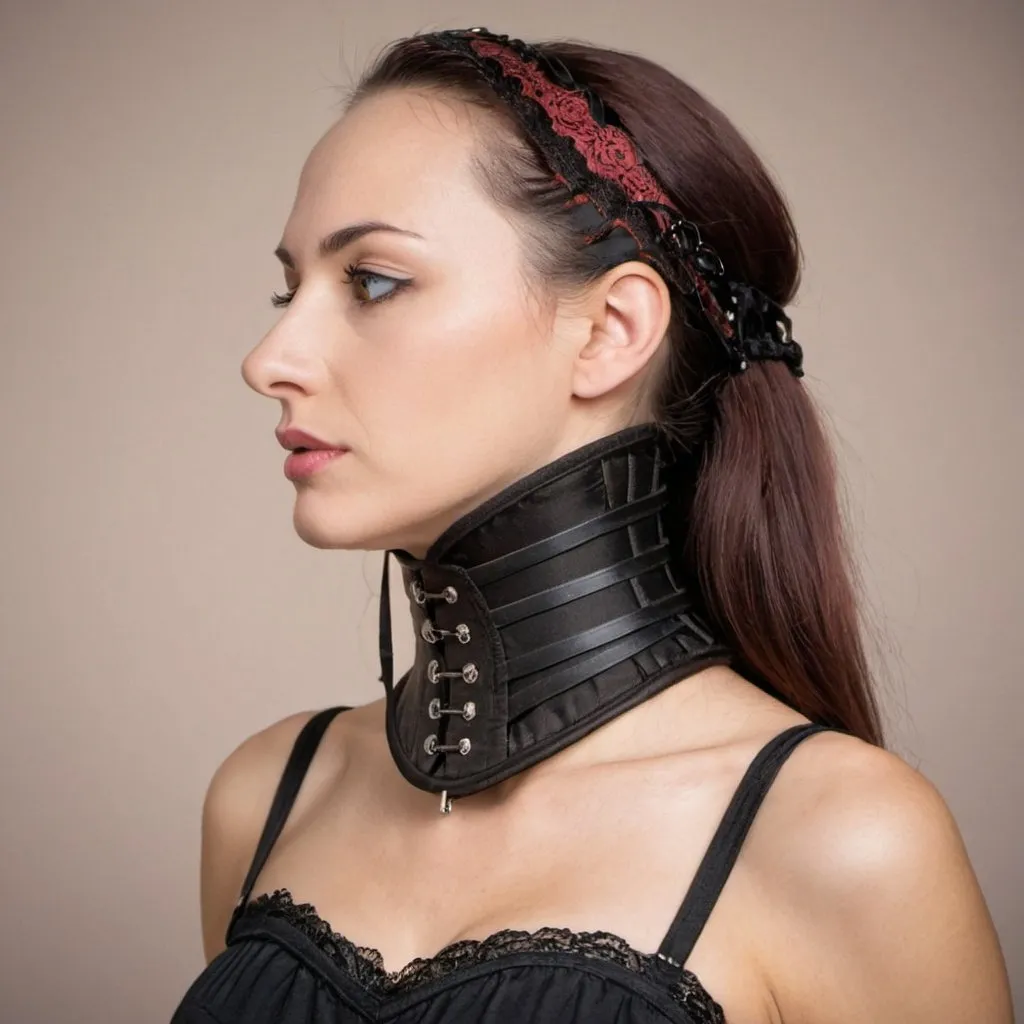 Prompt: Neck corset
