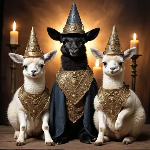 Prompt: Cria a imagem de pergaminhos antigos de magia