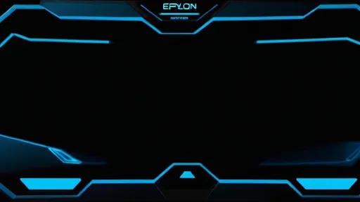 Prompt: a futuristic looking screen with a blue light on it's side and a black background with a blue light on it's side, Epsylon Point, computer art, black background, a hologram