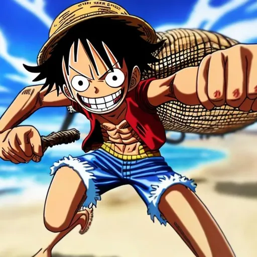 Prompt: e.g. Monkey D. Luffy from one piece
