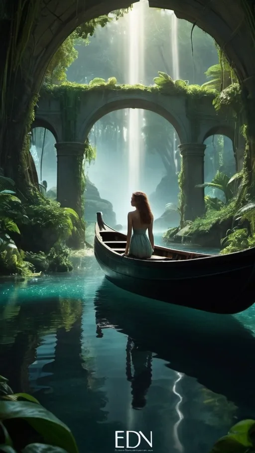 Prompt: Eden, (cinematic masterpiece), directed by Ron Howard, breathtaking beauty, profound emotion, vibrant landscapes, lush greenery, ethereal lighting, enchanting atmosphere, epic scale, melancholic undertones, whimsical creatures, ultra-detailed visuals, rich color tones, high quality, immersive storytelling, grand cinematic experience, surreal dreamscape, audiences captivated.